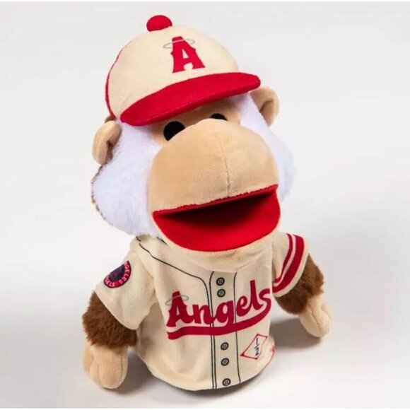 MLB Los Angeles Angels Rally Monkey Hand Puppet Angel Stadium New Souvenir - Picture 1 of 4